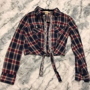 Red & Blue Plaid Flanel